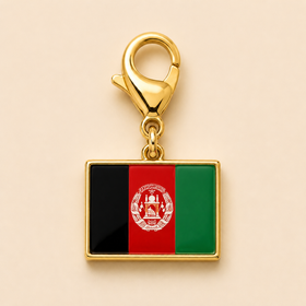 Charm drapeau Afghanistan Travelory